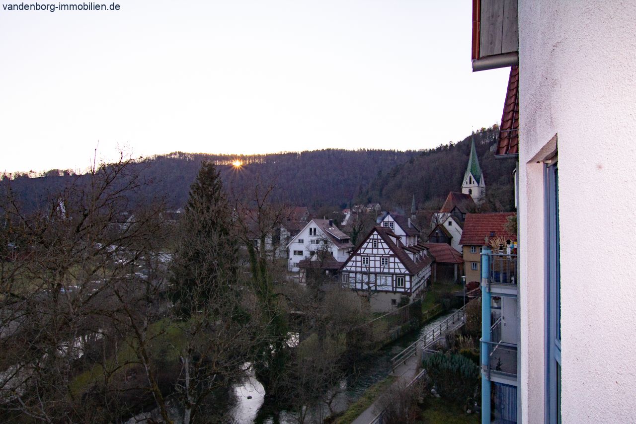 Blick vom Balkon Blick vom Balkon