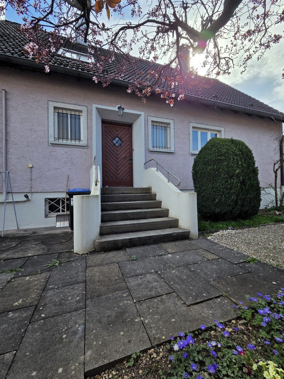 Eingang Doppelhaush�lfte Schelklingen
